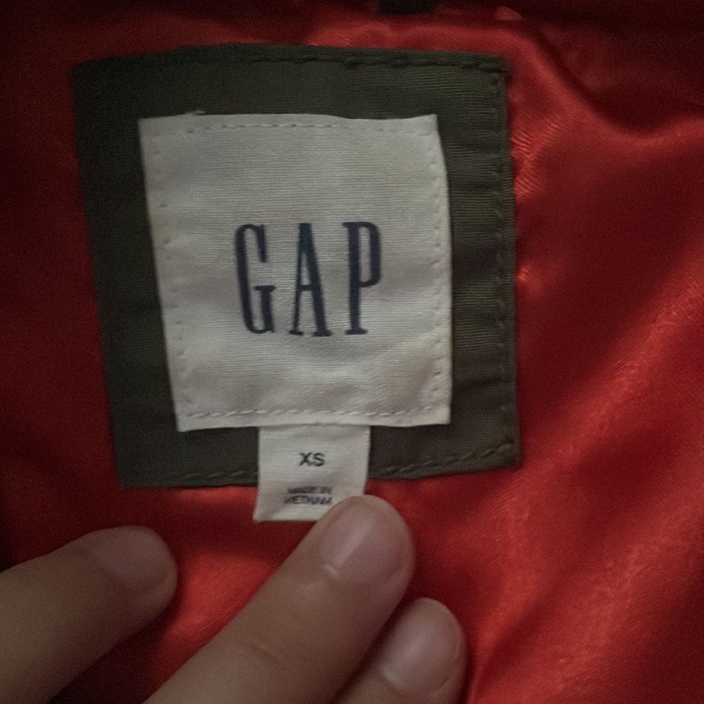 Green Gap Bomber Jacket - Picture 3 of 5